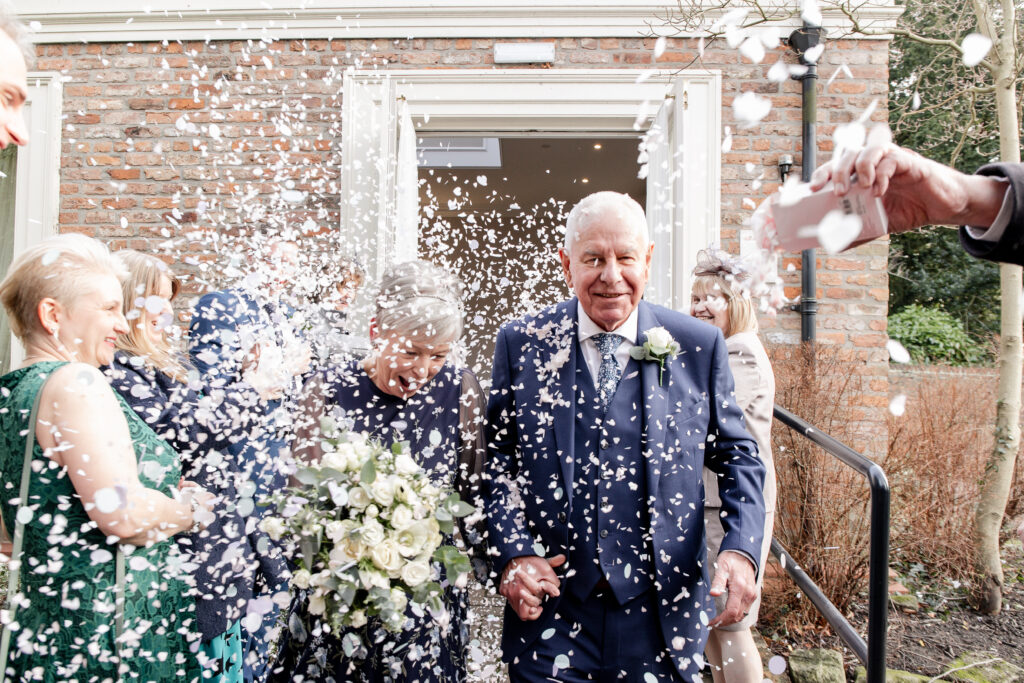 Mike and Claires small York Register Office Wedding in Febuary 2025